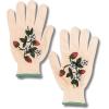 ban.do One Size Fits Most Gardening Gloves, Cute Outdoor Gloves with Silicone Gripper Dots, Strawberries