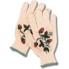 ban.do One Size Fits Most Gardening Gloves, Cute Outdoor Gloves with Silicone Gripper Dots, Strawberries