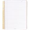 ban.do Red Rough Draft Mini Spiral Notebook with Saying, 9″ x 7″ with Quote, Pockets, and 160 Lined Pages, Professional Romantic
