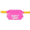 ban.do Pink Waterproof Bag, 10″ x 6″ x 3.25″ Belt Bag with Buckle Strap and Foldover Pocket, Make a Splash