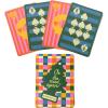 ban.do Game On! Waterproof Playing Cards, Standard 52 Deck of Cards, Waterproof Cards with Storage Case (Colorful Plaid)