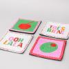 ban.do Beaded Coaster Set of 4, Colorful/Funky/Unique Coffee Table Decor, Quilt(Cocktails)