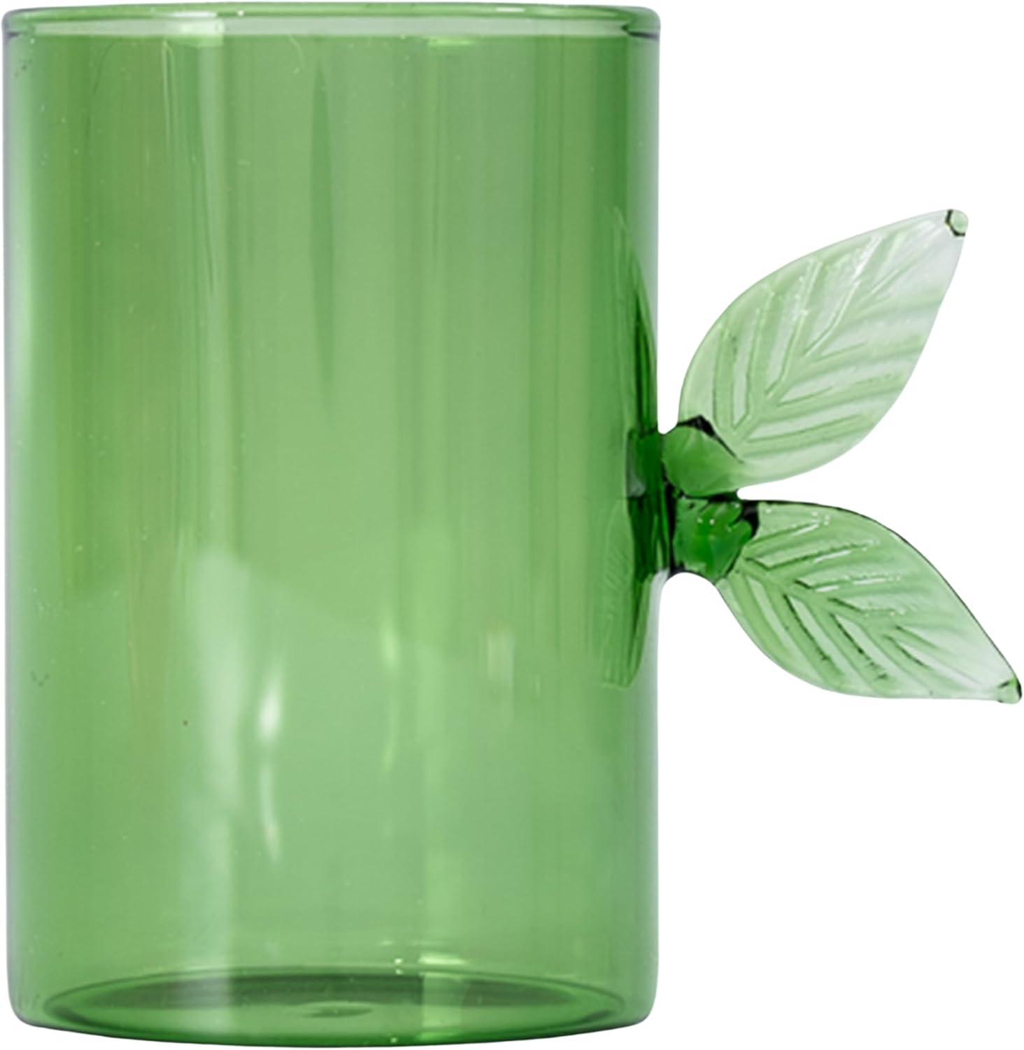 imagebando Cute Glass Carafe Bedside Water Pitcher NoveltyUniqueFruit Pitcher and Cup Cherry