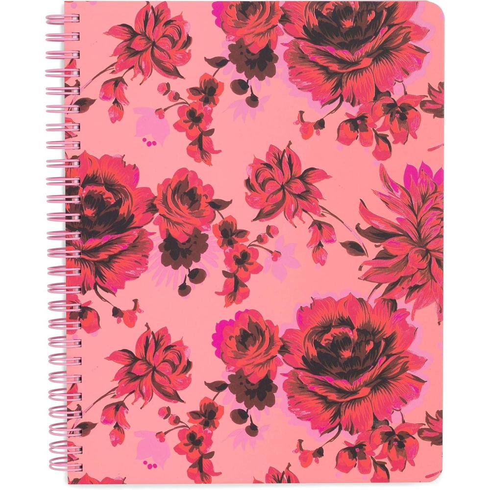 imagebando Rough Draft Mini Spiral Notebook 9quot x 7quot with Pockets and 160 Lined Pages I Am Very BusyPotpourri