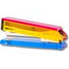 ban.do Cute Acrylic Stapler, Fun/Unique/Colorful Desk Accessories for Work/Office, Colorblock