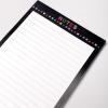 ban.do Rough Draft Large Notepad, 5 x 8 with 80 Lined Sheets of Paper for Work/Office/Grocery List, Notes