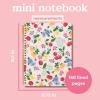 ban.do Rough Draft Mini Spiral Fruit Patterned Notebook, 8.5″ x 6.75″ Journal with Pockets and 160 Lined Pages (Flowers and Fruit)(Flowers and Fruit)