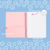 ban.do Rough Draft Mini Spiral Notebook, 9″ x 7″ with Pockets and 160 Lined Pages, I Am Very Busy(I Am Very Busy)
