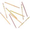 ban.do Write On Colorful Pencil Set of 10, Pre-Sharpened #2 Graphite Pencils for School/Office, Compliments 2.0(multicolored)