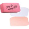 ban.do Fun Novelty Theme Stationery, Small Size Flip Pink Eraser Notepad (Eraser)