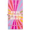 ban.do Good Intentions Goal and Habit Tracker Notepad, List Pad Includes 80 Perforated Sheets, Ink Pen Loop, and Elastic Band Closure, Feel Your Best (Pink)(Feel Your Best (Pink))