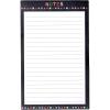 ban.do Rough Draft Large Notepad, 5 x 8 with 80 Lined Sheets of Paper for Work/Office/Grocery List, Notes