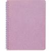 ban.do Rough Draft Mini Spiral Notebook, 9″ x 7″ with Pockets and 160 Lined Pages, I Am Very Busy(Lilac Glitter)