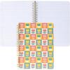 ban.do Rough Draft Mini Spiral Notebook with Saying, 8.5″ x 6.75″ with Pockets and 160 Lined Pages (Tulips)