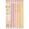 ban.do Write On Colorful Pencil Set of 10, Pre-Sharpened #2 Graphite Pencils for School/Office, Compliments 2.0(multicolored)