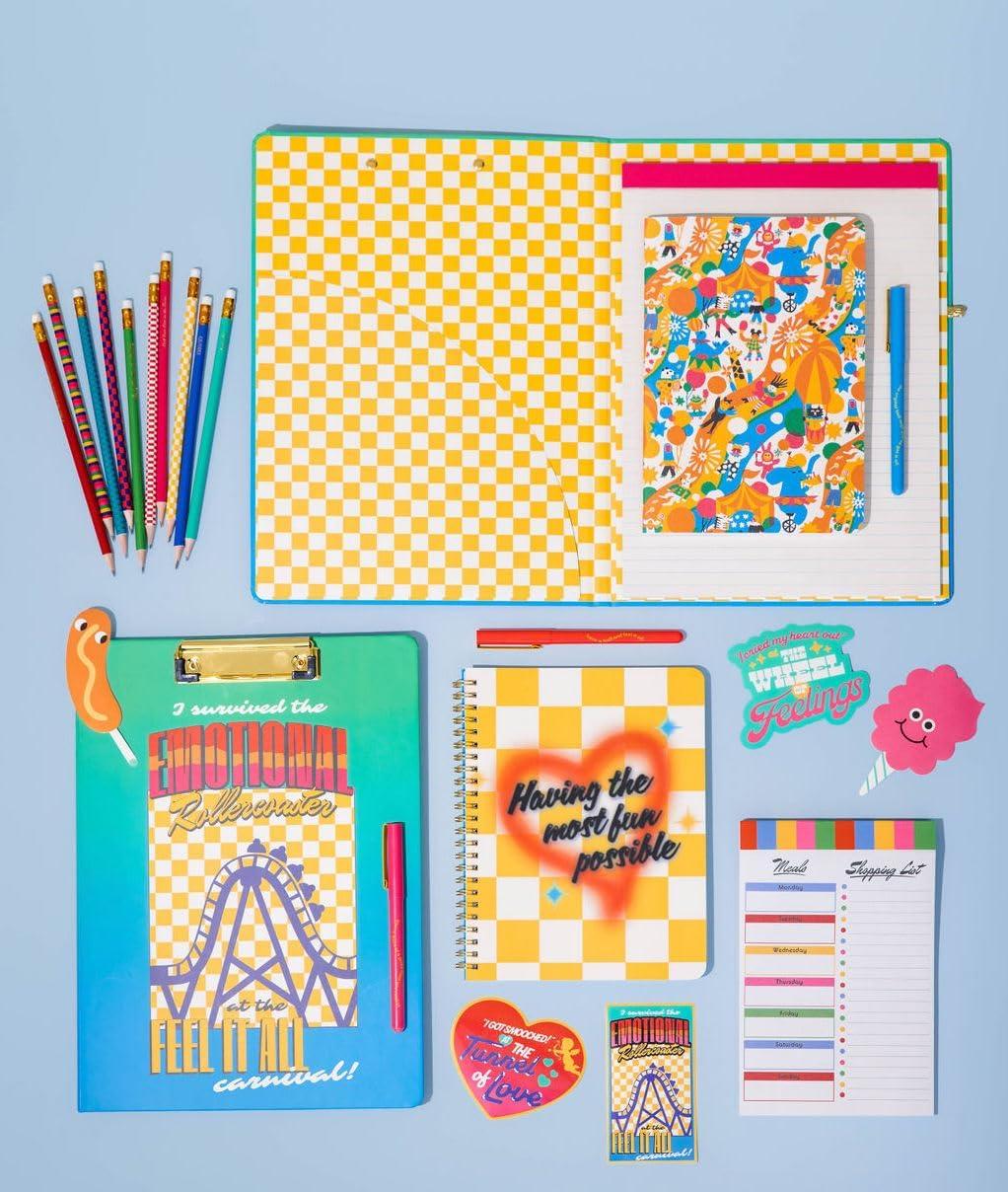 imagebando Write On Colorful Pencil Set of 10 PreSharpened 2 Graphite Pencils for Office Assorted