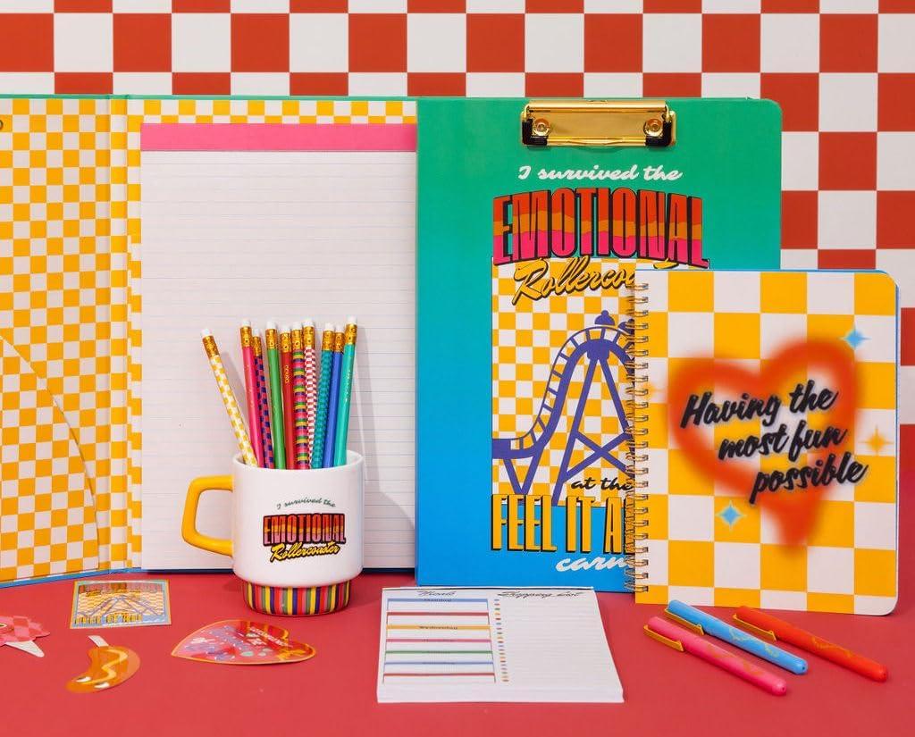 imagebando Write On Colorful Pencil Set of 10 PreSharpened 2 Graphite Pencils for Office Assorted