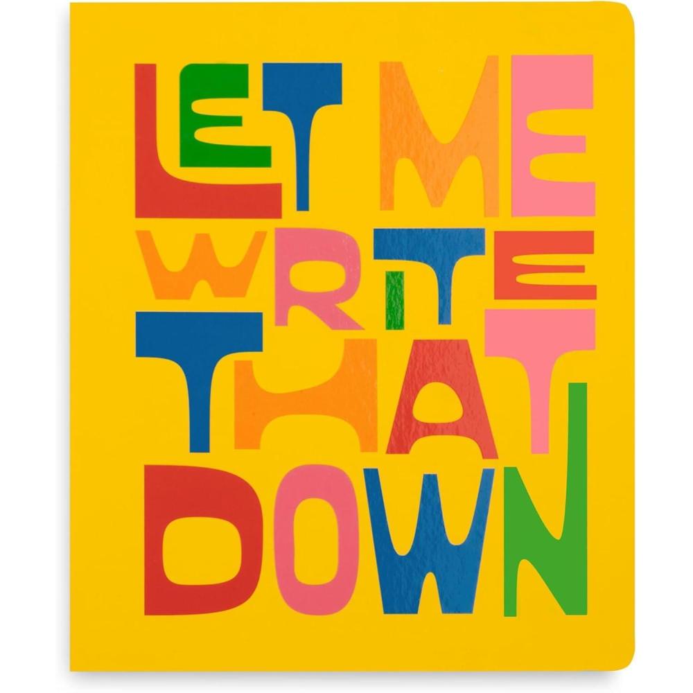 imagebando Undated Daily To Do Planner Personal Organizer Schedule Planner for ToDo Lists and Self Care Let Me Write That Down