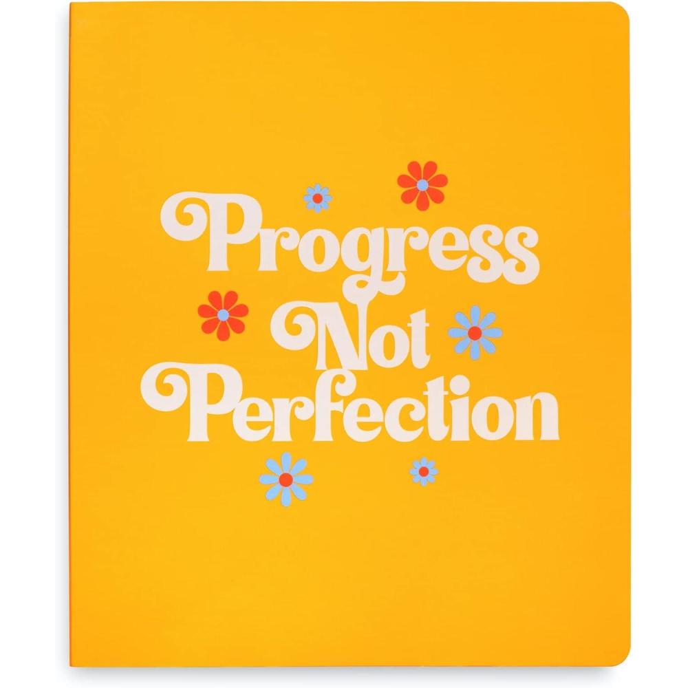 imagebando Undated Weekly Planner To Do List Notebook with Stickers Guided Wellness Journal Daily Organizer for School or Office Progress Not PerfectionProgress Not Perfection