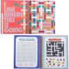ban.do 17-Month Large Daily and Weekly Planner Dated August 2025 – December 2026, Hard Cover Self Care Journal, Spiral Agenda with Monthly Calendar, Stickers, Art & Bonus Pages (Ivory Floral)(Word Search)
