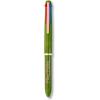 ban.do 4 Color Multi-Click Pen, 4-in1 Retractable Ball Point Pen with Quote Design, Plant Parent