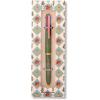 ban.do 4 Color Multi-Click Pen, 4-in1 Retractable Ball Point Pen with Quote Design, Plant Parent