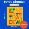 ban.do Undated Daily To Do Planner, Personal Organizer Schedule Planner for To-Do Lists and Self Care, Let Me Write That Down