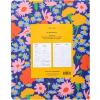 ban.do Undated Daily To Do Planner, Personal Organizer Schedule Planner with Grocery List and Schedule, Blue Floral