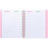 ban.do Undated Daily To Do Planner, Personal Organizer Schedule Planner with Grocery List and Schedule, Blue Floral