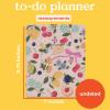 ban.do Undated Daily To Do Planner, Personal Organizer Schedule Planner with Meal Plan and To Do Lists, Flowers and Fruit
