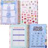 ban.do 17-Month Medium Daily and Weekly Planner August 2025 – December 2026, Hard Cover Spiral Agenda with Monthly Calendar, Stickers, Art & Bonus Pages (Cherries and Strawberries)(Cherries and Strawberries)