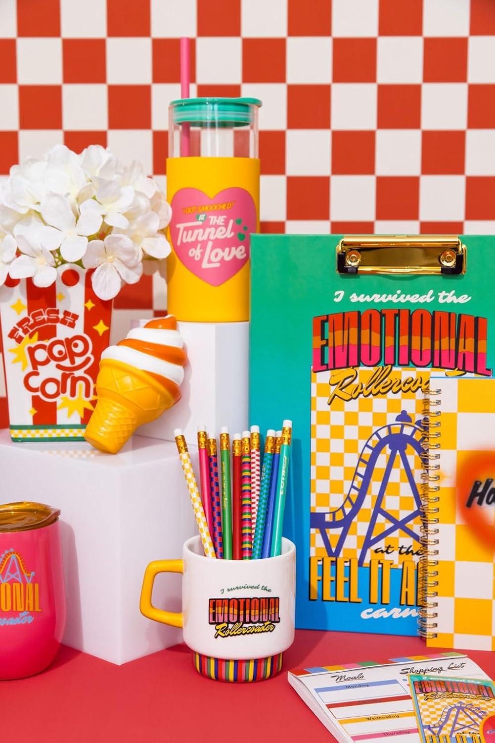 imagebando Decorative Ceramic Vase Tall Vase for Centerpiece Popcorn Bucket Unique Vase for HomeKitchenOffice Decor Popcorn Bag