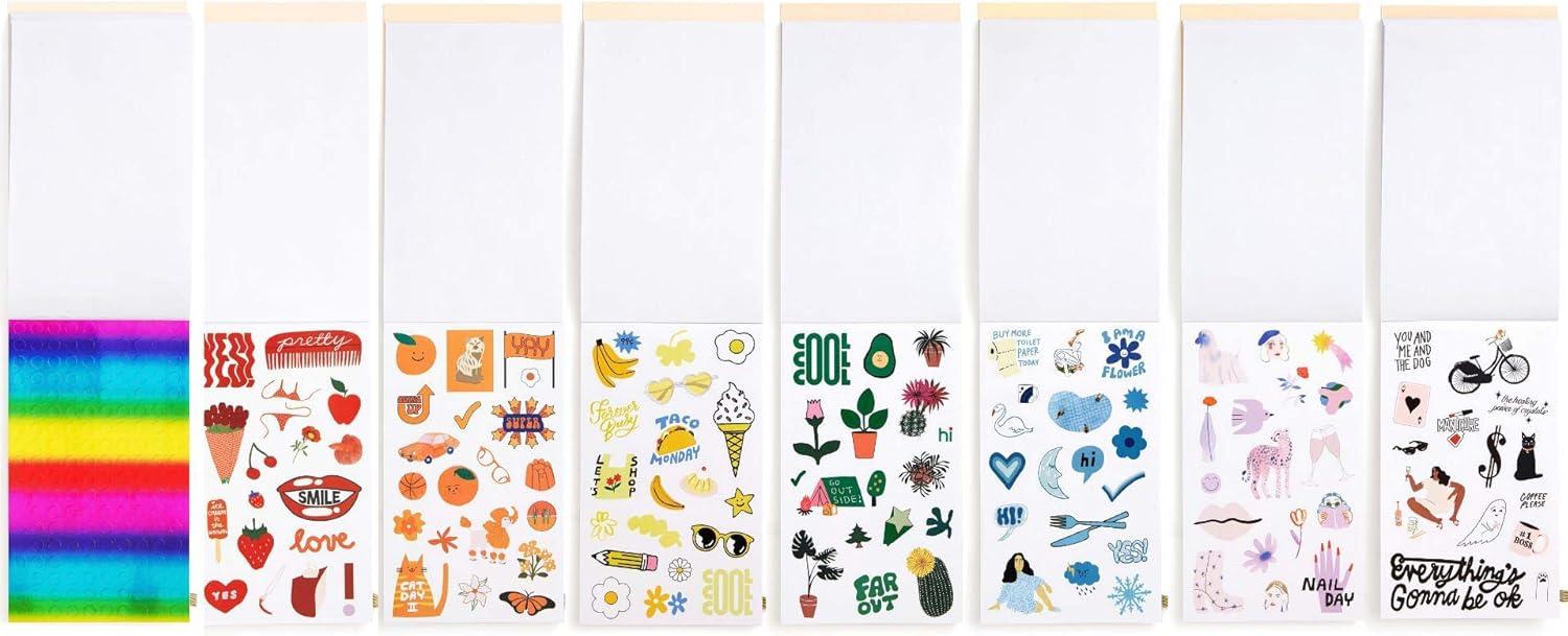 imagebando Planner Sticker Book with Over 700 Assorted Stickers 35 Pages of Colorful Unique Stickers for JournalsCalendars Issue 5Issue 5