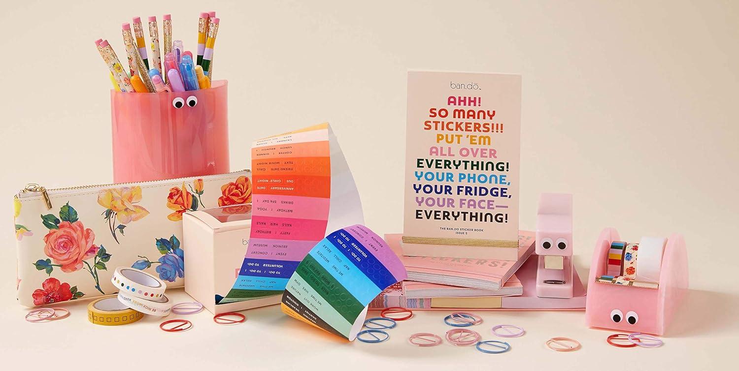 imagebando Planner Sticker Book with Over 700 Assorted Stickers 35 Pages of Colorful Unique Stickers for JournalsCalendars Issue 5Issue 5