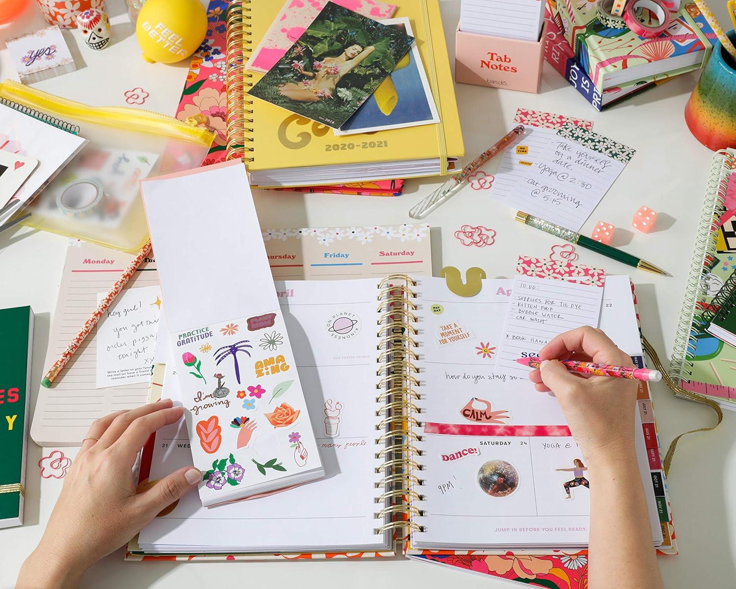 imagebando Planner Sticker Book with Over 700 Assorted Stickers 35 Pages of Colorful Unique Stickers for JournalsCalendars Issue 5Issue 6