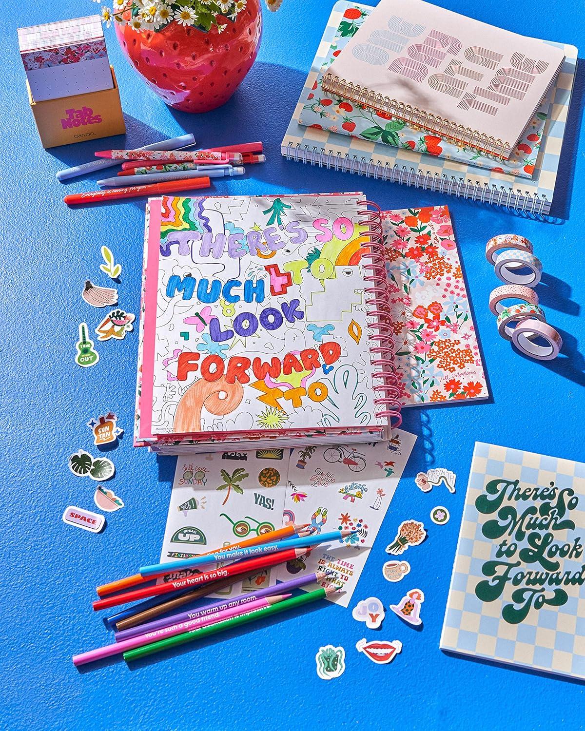 imagebando Planner Sticker Book with Over 700 Assorted Stickers 35 Pages of Colorful Unique Stickers for JournalsCalendars Issue 5Issue 7