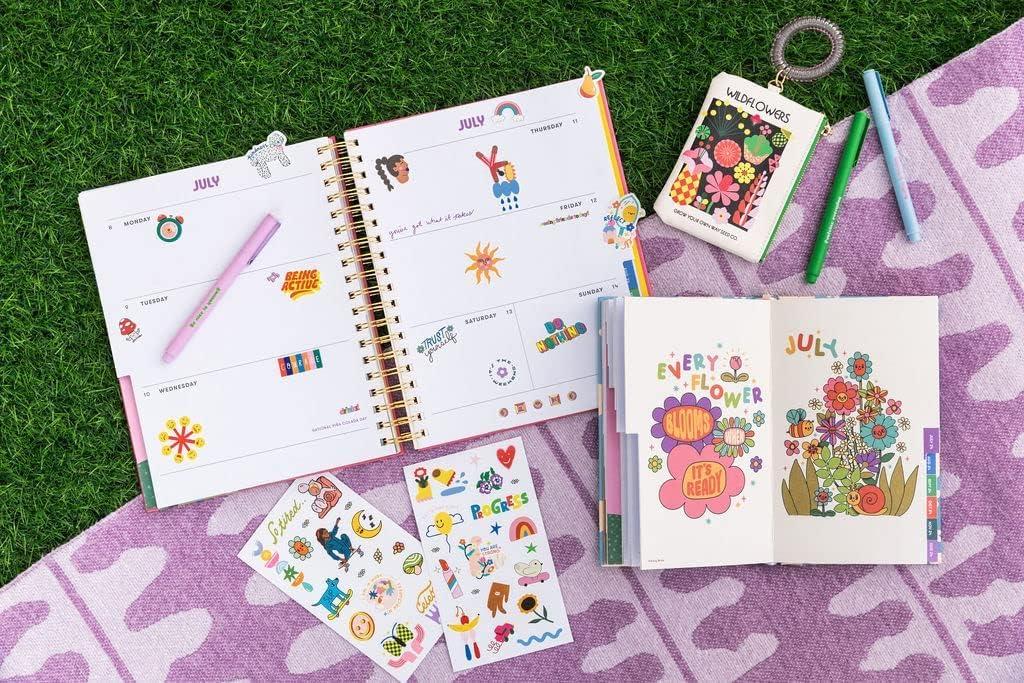 imagebando Planner Sticker Book with Over 700 Assorted Stickers 35 Pages of Colorful Unique Stickers for JournalsCalendars Issue 5Issue 9