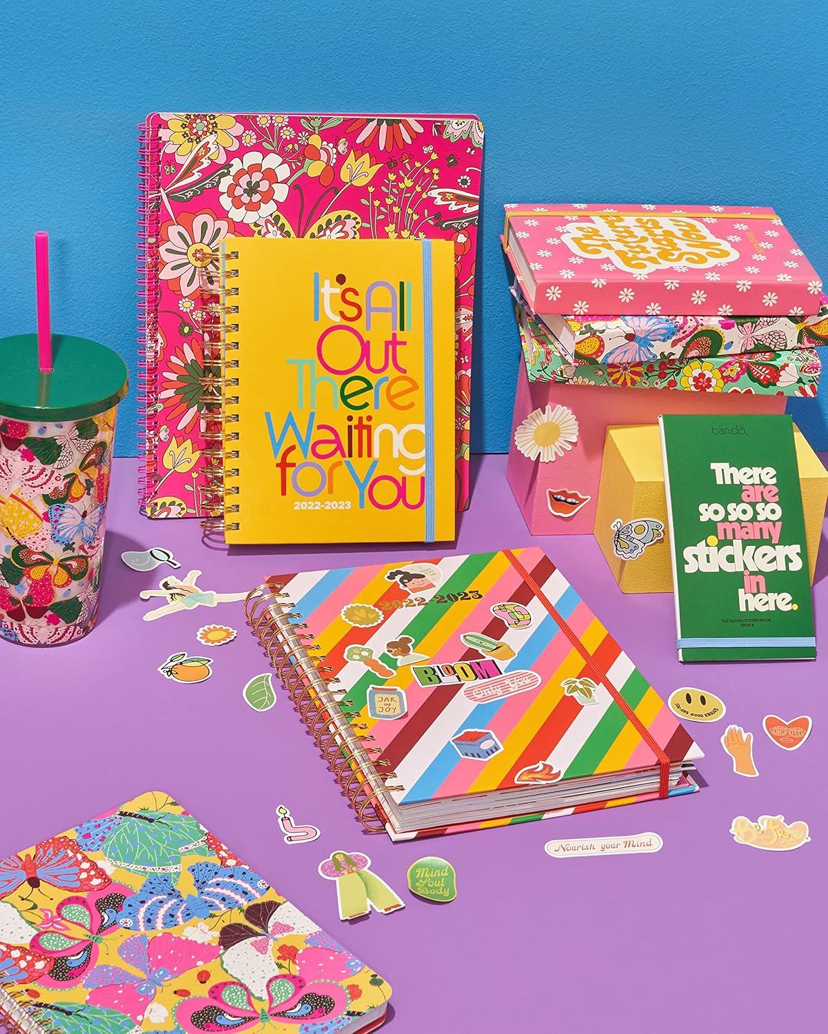 imagebando Sticker Book with Over 700 Assorted Stickers 35 Sticker Sheets with Fun Stickers Colorful Sticker Pack with Aesthetic Stickers for Scrapbooking Planners or Journals Issue 8