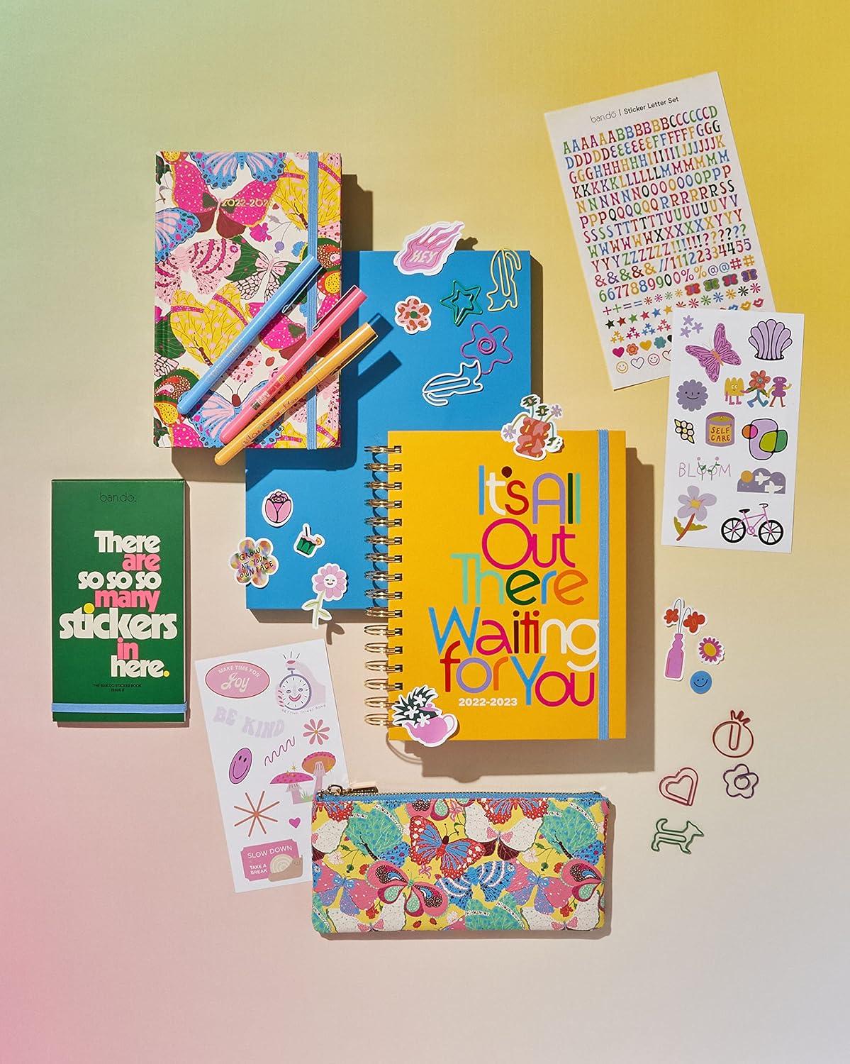 imagebando Sticker Book with Over 700 Assorted Stickers 35 Sticker Sheets with Fun Stickers Colorful Sticker Pack with Aesthetic Stickers for Scrapbooking Planners or Journals Issue 8