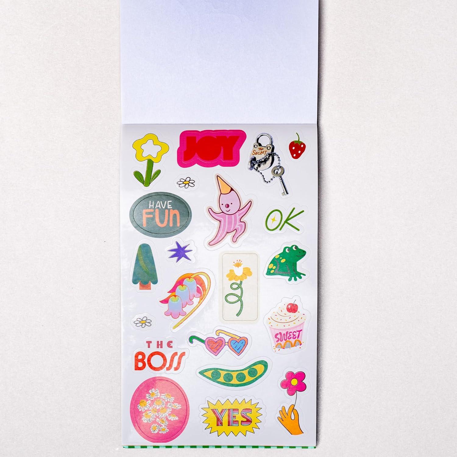 imagebando Sticker Book with Over 700 Assorted Stickers and 35 Sheets with FunColorfulAesthetic Pack for Scrapbooking Planners or Journals Issue Eleven