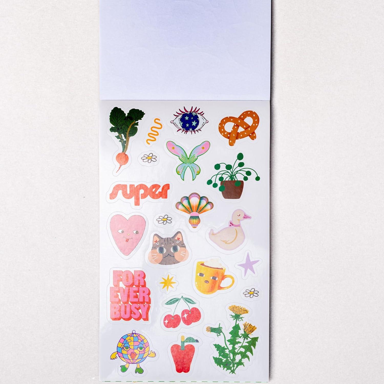 imagebando Sticker Book with Over 700 Assorted Stickers and 35 Sheets with FunColorfulAesthetic Pack for Scrapbooking Planners or Journals Issue Eleven