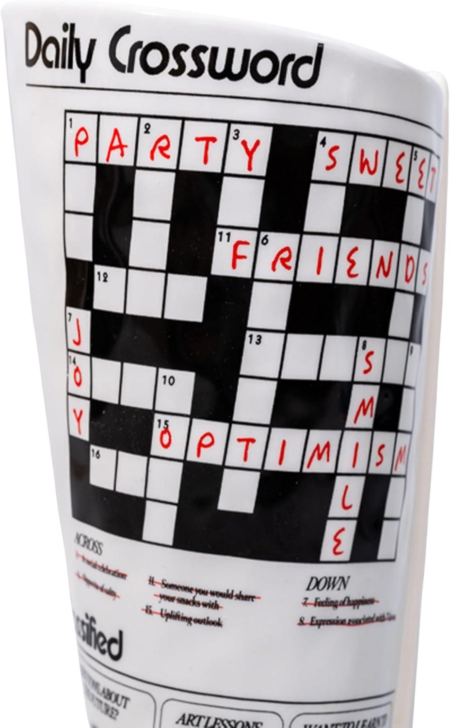 imagebando Vintage Inspired Newspaper Vase Retro Ceramic Shelf Decor UniqueNoveltyEclectic Flower Vase Newspaper