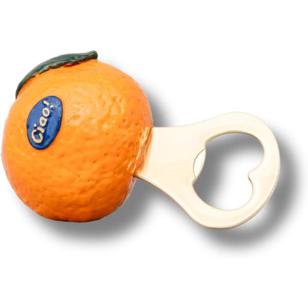 imagebando Novelty Fruit Shaped Bottle Opener Aesthetic Barware and Cocktail Tools Clementine