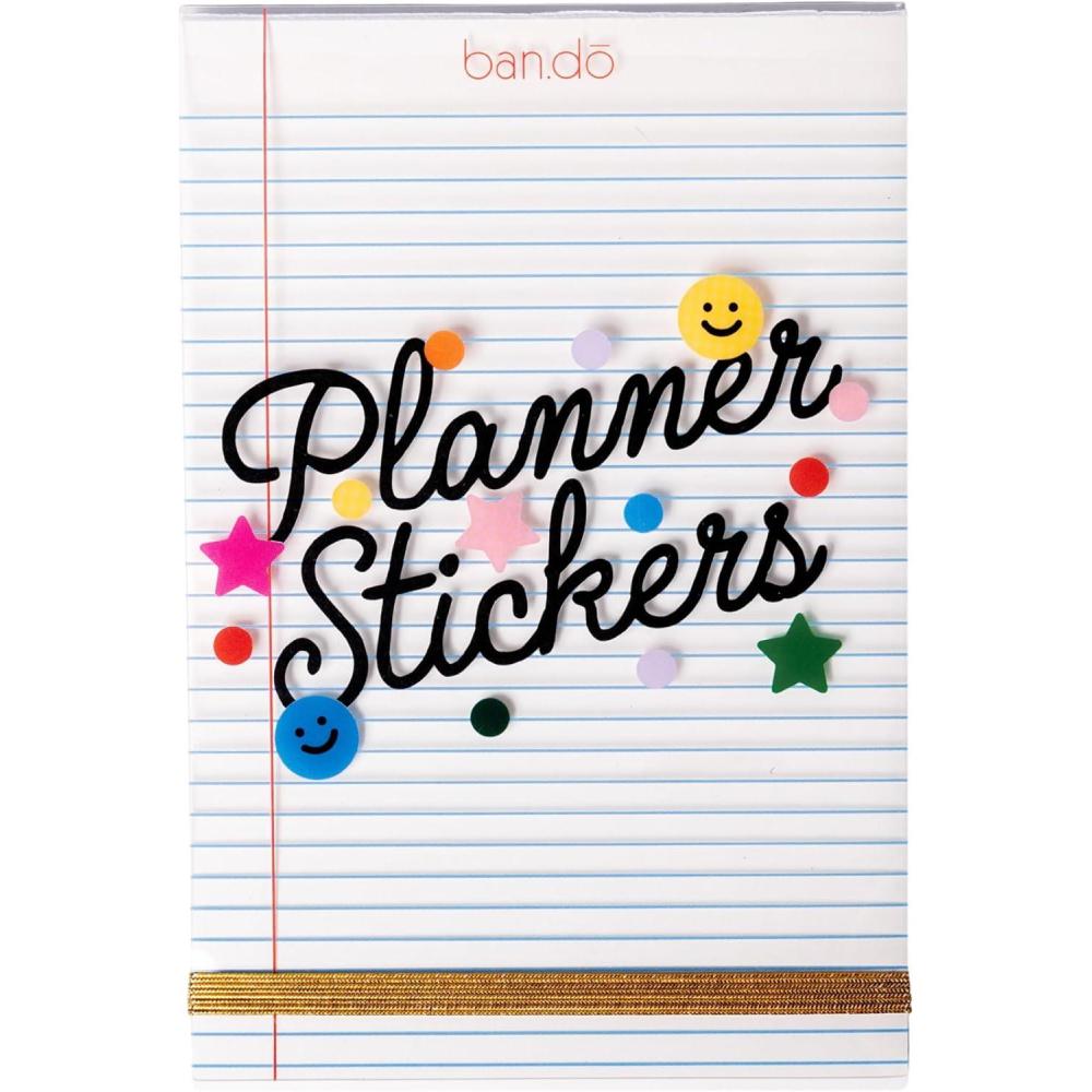 imagebando Sticker Book of Planner Stickers 40 Sticker Sheets with ColorfulFunPositive Stickers for Journals and Planners Issue One