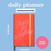 ban.do 17-Month Classic Daily and Weekly Planner Dated August 2025 – December 2026, Hard Cover Self Care Journal, Agenda with Monthly Calendar, Stickers, Art & Bonus Pages (Ready for Anything, Red)(Ready For Anything (Red))