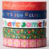 ban.do Cute Paper Tape for Scrapbooking Supplies, Cute/Unique/Novelty Tape for Journaling Supplies/Junk Journal, It’s Fun O’Clock