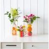 ban.do Decorative Ceramic Vase for Centerpiece, Tall Unique Lemon Grapefruit and Orange Vase for Home/Kitchen/Office Decor, Stacked Citrus
