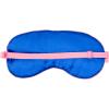 ban.do Getaway Eye Mask with Adjustable Strap, Padded Silk Mask, Sleeping Mask for Home or Airplane (Patchwork)(Greetings from Paradise)