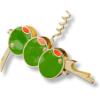 ban.do Novelty Martini Olive Corkscrew and Bottle Opener, Aesthetic Barware and Cocktail Tools (Olives)