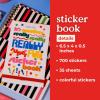 ban.do Planner Sticker Book with Over 700 Assorted Stickers, 35 Pages of Colorful Unique Stickers for Journals/Calendars, Issue 5(Issue 10)